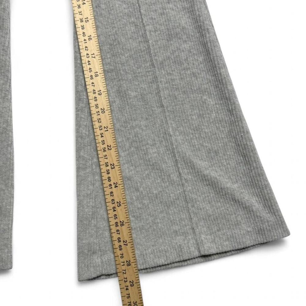 Aerie grey ribbed flare pants Size XS - Picture 5 of 6
